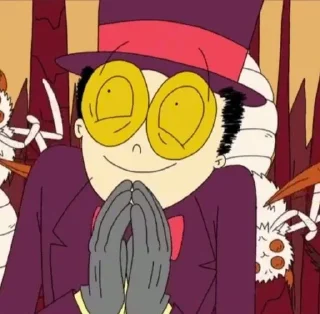 🌈 emoji 🌈  Wander ! - Superjail! 🌈 Telegram sticker 19 of 114