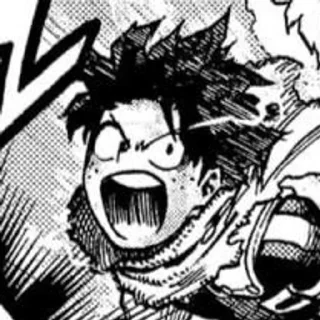 🌟 emoji izuku midoriya Telegram sticker 8 of 45