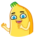 😈 emoji Banana Telegram sticker 16 of 27