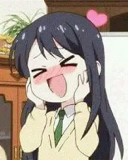 🌟 emoji Anime girls Telegram sticker 23 of 28