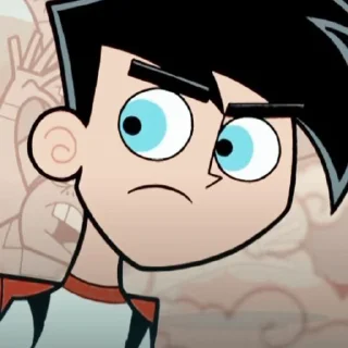Sticker from Danny Phantom @Vanichek