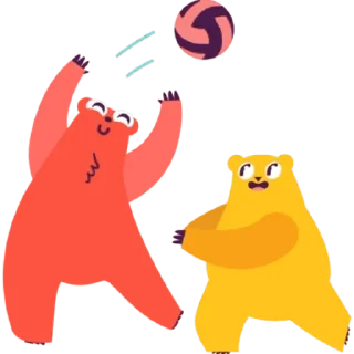 🐻 emoji Мишка Telegram sticker 7 of 23