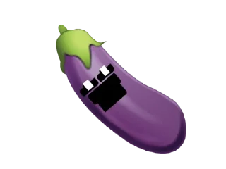 Sticker from eggplant💜💜 @plespy