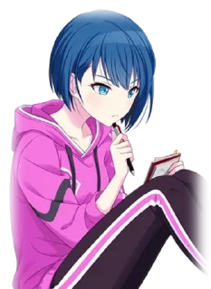 🌟 emoji Haruka. By: @arolinrstickers Telegram sticker 7 of 70