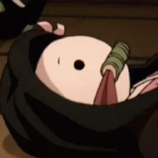 🎐 emoji няшка незуко. Telegram sticker 22 of 33