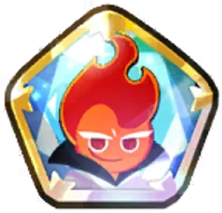 🪨 emoji Fire Spirit Cookie @artsfromwhite1 Telegram sticker 4 of 69