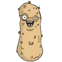 😊 emoji Овощи Telegram sticker 22 of 30