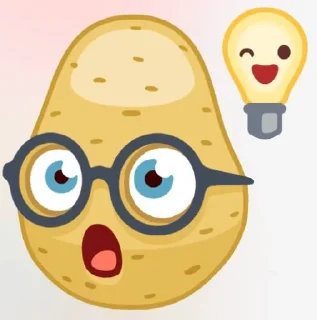 🤓 emoji Овощи Telegram sticker 18 of 29