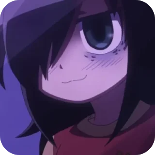 💇 emoji Томоко Куроки Telegram sticker 12 of 16