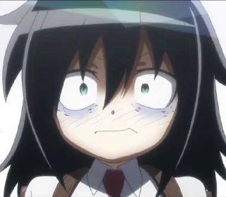 😨 emoji Томоко Куроки Telegram sticker 22 of 30