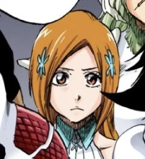 🎀 emoji Orihime Inoue - @elizabethmswd Telegram sticker 13 of 110