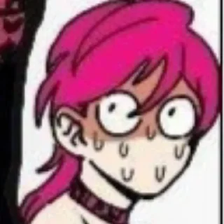 😧 emoji Триш котёнок Telegram sticker 8 of 41