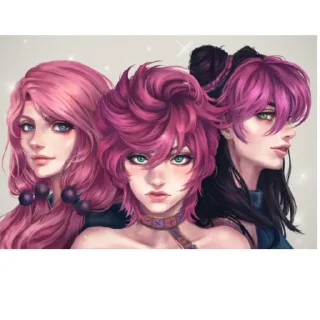 👧 emoji Триш котёнок Telegram sticker 23 of 41