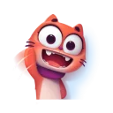 👋 emoji котёнок Таффи Telegram sticker 23 of 34