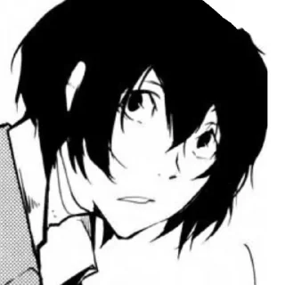 🌟 emoji Dazai Osamy. Telegram sticker 14 of 100