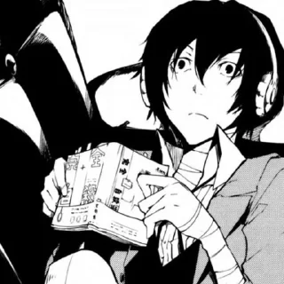 🌟 emoji Dazai Osamy. Telegram sticker 13 of 100