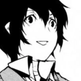 🌟 emoji Dazai Osamy. Telegram sticker 16 of 100