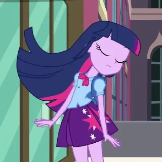 Sticker from Equestria Girls