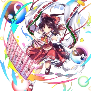 Sticker from ❄️Reimu Hakurei @slajrjjfiei
