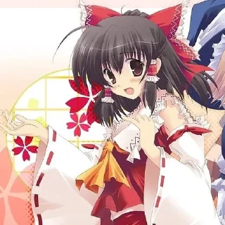 🌟 emoji ❄️Reimu Hakurei @slajrjjfiei Telegram sticker 17 of 90