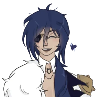 💖 emoji Будни Кэйи Telegram sticker 9 of 10