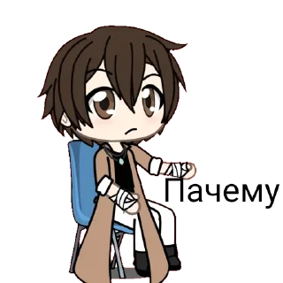 ❓ emoji Дазайка Telegram sticker 16 of 22