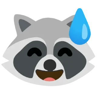 Sticker from Raccoon