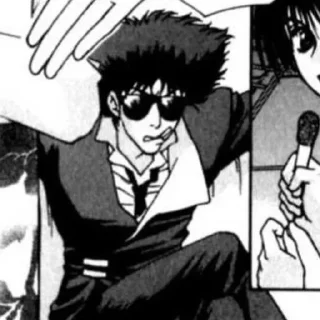 🚬 emoji Spike Spiegel @kanikitto @thelasnochess Telegram sticker 7 of 81