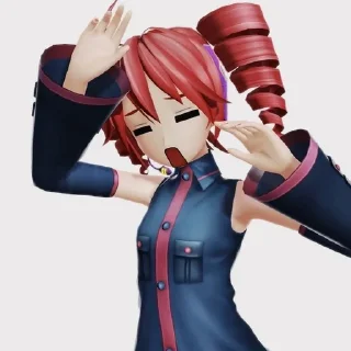 🦎 emoji @PEACEWORLDSCH//🦎Kasane Teto Telegram sticker 5 of 101