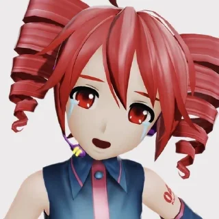 🦎 emoji @PEACEWORLDSCH//🦎Kasane Teto Telegram sticker 24 of 101