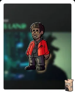 🌟 emoji The Weeknd Telegram sticker 12 of 55