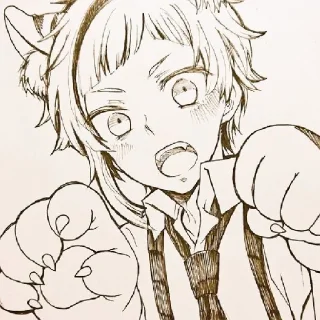 😄 emoji Ацуши Telegram sticker 23 of 44