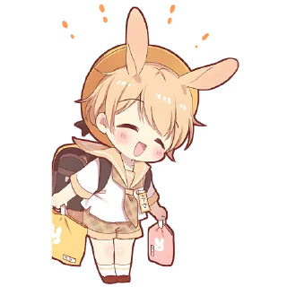 Sticker from Кролик-кун @Nyasticks