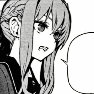 🔪 emoji Shinoa Hiiragi / @kakoabe Telegram sticker 5 of 55