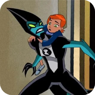 🫥 emoji Ben 10 aliens @Blackstalker1 Telegram sticker 7 of 100