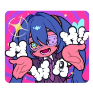 ❤ emoji Мониторинг Том 2 (DECO*27) @AbbiStik Telegram sticker 16 of 25