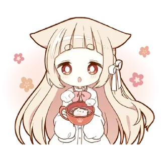 🌟 emoji Милашка-тян - @tg_sticks Telegram sticker 12 of 41
