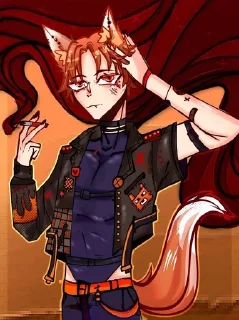 😾 emoji Стикиры артов Telegram sticker 7 of 44