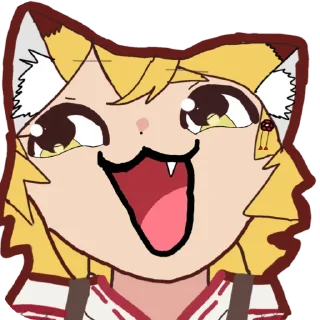 👍 emoji Сенко нян Telegram sticker 10 of 12