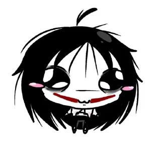 🔪 emoji Jeffthekiller :: @ronaxis Telegram sticker 11 of 87