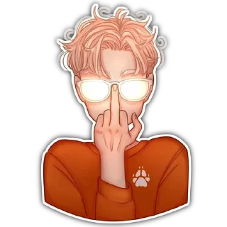 🖕 emoji ври Telegram sticker 8 of 104