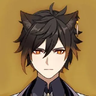 😊 emoji Zhongli MOOD Telegram sticker 16 of 22
