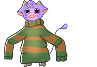 🧣 emoji 💜cows-44 @moolokobot Telegram sticker 8 of 120