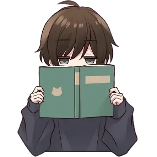 📖 emoji Менхера-кун 15 @manabe_bx Telegram sticker 22 of 39