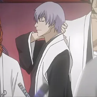 🥋 emoji Gin ichimaru🎧| @suoksiiiopinion Telegram sticker 18 of 40