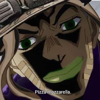 🤨 emoji Jojo mem face Telegram sticker 1 of 39