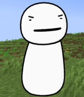 😒 emoji Дримтубер Telegram sticker 10 of 26