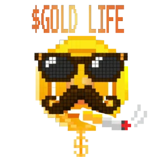 🚬 emoji The $GOLD Coin Telegram sticker 6 of 13