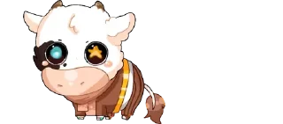 🖌 emoji 💜cows-27 @moolokobot Telegram sticker 21 of 90