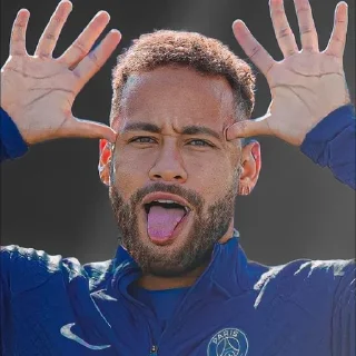 Sticker from neymar for masha